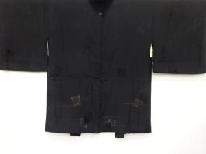 大正ロマン　色紙に松・笹・古典柄　一つ紋絵羽織